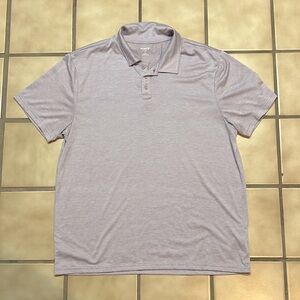 Old Navy Active Lavender Striped Golf Polo - Size XL